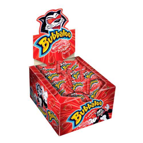 Chicle Relleno BUBBALOO Sabor Frutilla (D x 60u. B32)